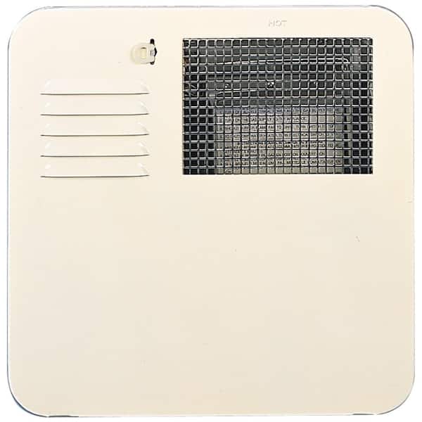 Suburban Radius Corner 4 and 6 Gallon Water Heater Door- Colonial White