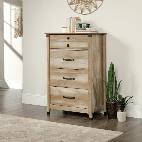 Unbranded 4-Drawer Lintel Oak Chest of Drawers