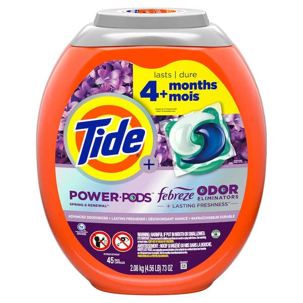Tide Power Pods Spring Renewal Scent Laundry Detergent Pods (25