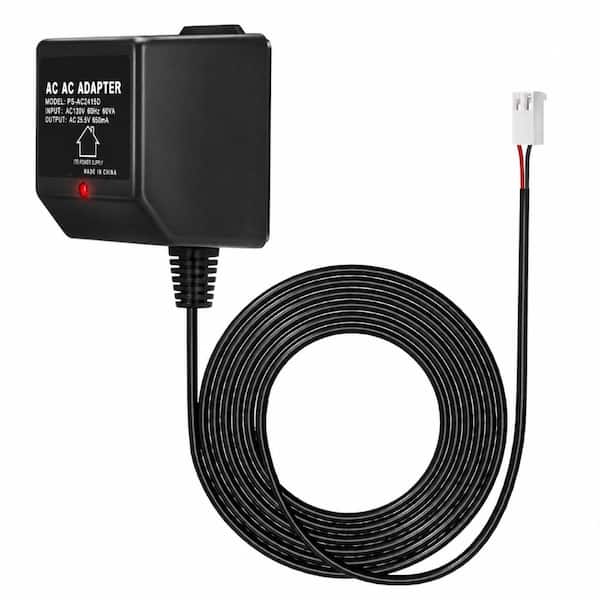 25.5V AC 650mA Irrigation Timer Power Adapter Replacement Transformer 24V Sprinkler System Indoor Compatible
