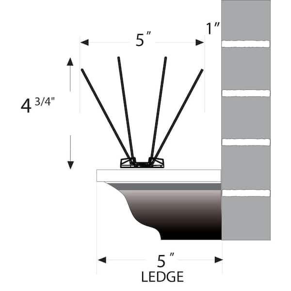 Enviro Spike 10 ft. x 5 in. Stainless Steel Bird Spikes Deterrent