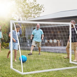 6 ft. x 4 ft. Portable Kids Soccer Goal Quick Set-Up for Backyard Soccer Training