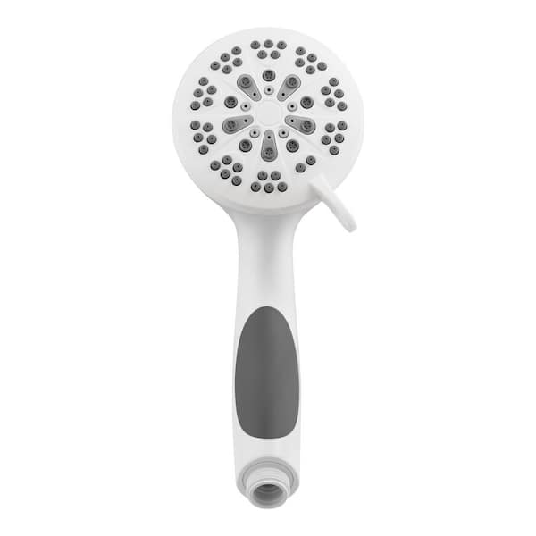 Glacier Bay 1-Spray Wall Mount Handheld Shower Head 1.8 GPM in Chrome  8466000HC - The Home Depot