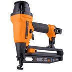 2nd Generation Pneumatic 16-Gauge 2-1/2 in. Straight Finish Nailer with Metal Belt Hook and 1/4 in. NPT Air Connector
