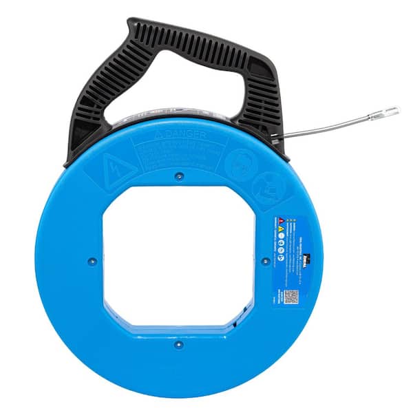 IDEAL 100 ft. x 3/16 in. Wide Zoom Fish Tape with Eyelet 31-092