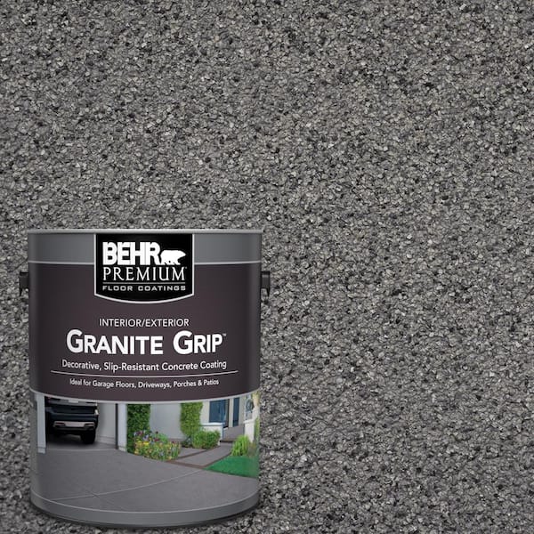 BEHR PREMIUM 1 Gal. Gray Granite Grip 