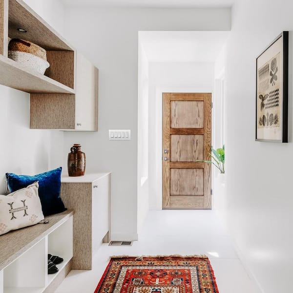 radiant 5 Gang 5-Decorator Rocker Screwless Wall Plate, White (1-Pack)