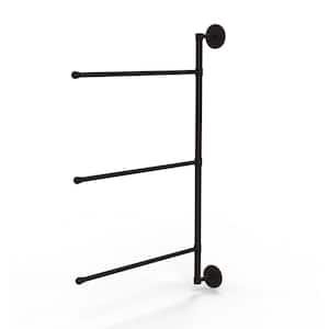 Prestige Skyline Collection 3 Swing Arm Vertical 20 in. Towel Bar in Oil Rubbed Bronze