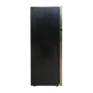 21.5 in. wide 7.5 cu.ft. Mini Refrigerator in Platinum Design with Freezer