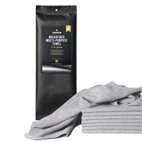Unbranded SNIPER Microfiber, Car Detailing Towel, ALL-AROUND UTILITY PLAYER, Quick and Easy Drying Towel, Made in Korea