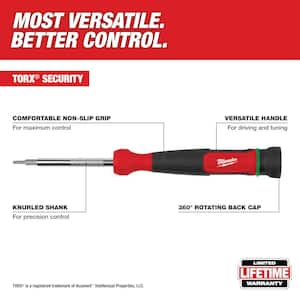 4-in-1 TORX Tamperproof Precision Multi-Bit Screwdriver