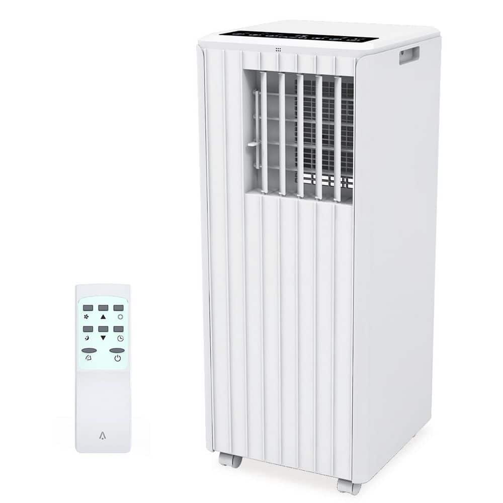 5,000 (DOE) BTU 115-Volt Portable Air Conditioner Cools 350 sq. ft. with Dehumidifier and Remote in White price history on PriceWatchPro