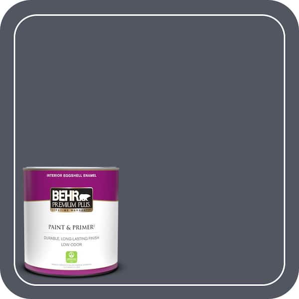 BEHR PREMIUM PLUS 1 qt. #MQ5-06 Ball Gown Eggshell Enamel Low Odor Interior Paint & Primer