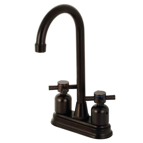 Kingston Brass Concord 2-Handle Bar Faucet in Oil Rubbed Bronze