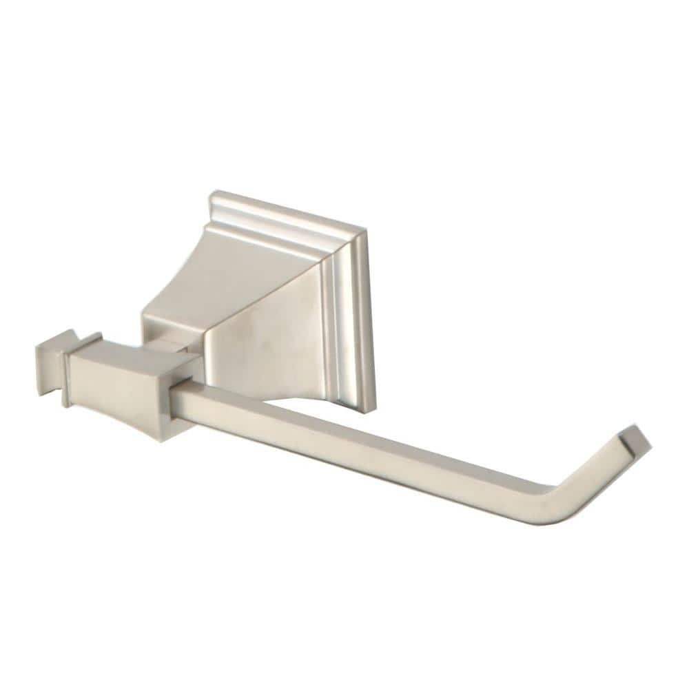 EAN 6925699910826 product image for Exhibit Single Post Toilet Paper Holder in Brushed Nickel | upcitemdb.com