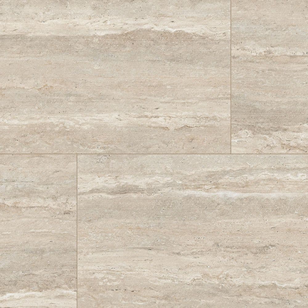 American Travertine Beige 24 in. x 48 in. Chiseled Porcelain Wall Tile (2-Pieces, 16 sq. ft. /Case) price history on PriceWatchPro