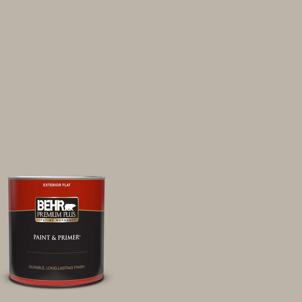 BEHR PREMIUM PLUS 1 Qt. #MQ2-55 Park Avenue Flat Exterior Paint ...