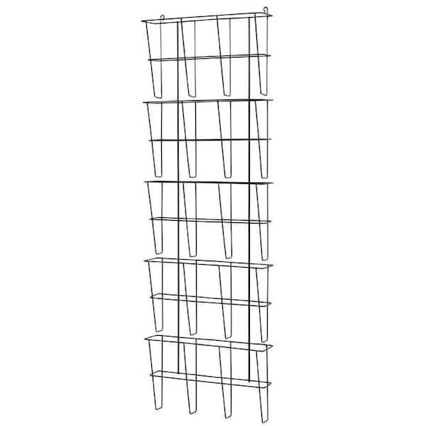 Buddy Products Wire Ware 5-Pocket Letter Size Literature Rack