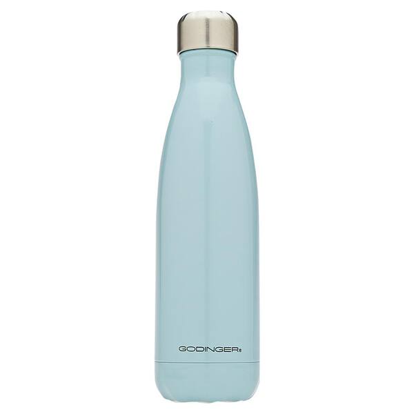 Godinger Insulated 17 oz. Aqua Blue Water Bottle