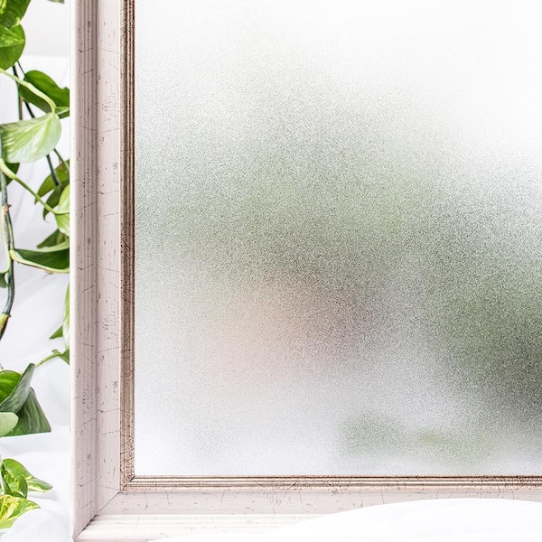 11.8 in. W x 78.7 in. L Frosted Decorative and Privacy Window Film