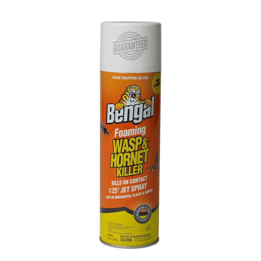 Bengal 18 oz. Foaming Wasp and Hornet Killer 97121 - The Home Depot