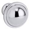 KOHLER Damask 1 in. Chrome Vanity Round Cabinet Knob K-99686-HF1 - The ...