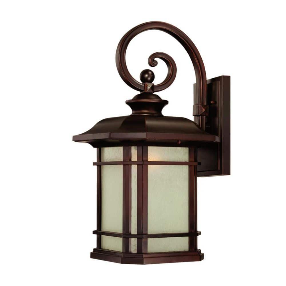22 in. Bronze Outdoor Hardwired Sconce with No Bulbs Included price history on PriceWatchPro