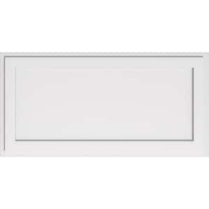 1 in. P X 40 in. W X 20 in. H Rectangle Architectural Grade PVC Contemporary Ceiling Medallion