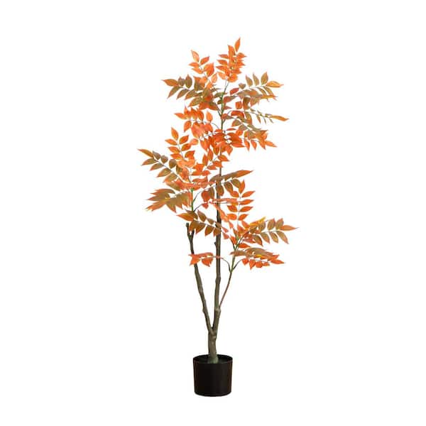 Nearly Natural 4 ft. Sumac Artificial Tree
