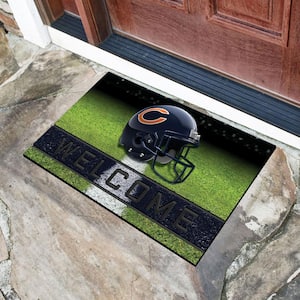 NFL - Chicago Bears 18 in. x 30 in. Rubber Door Mat