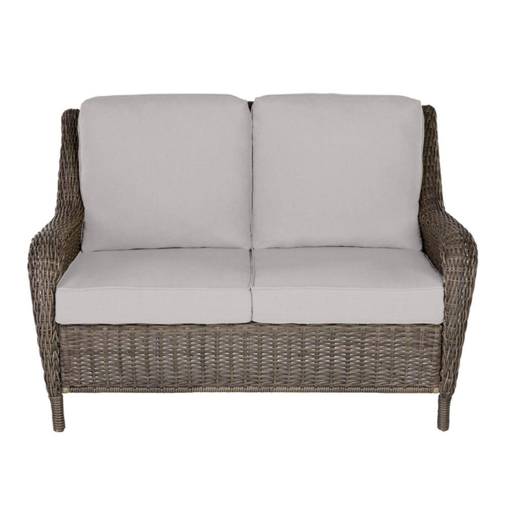 small wicker loveseat