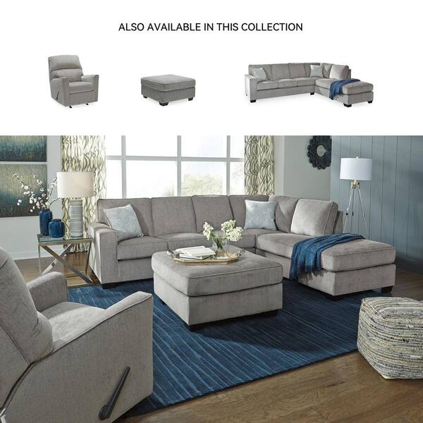 Signature DESIGN BY ASHLEY Altari Gray Polyester Square Accent