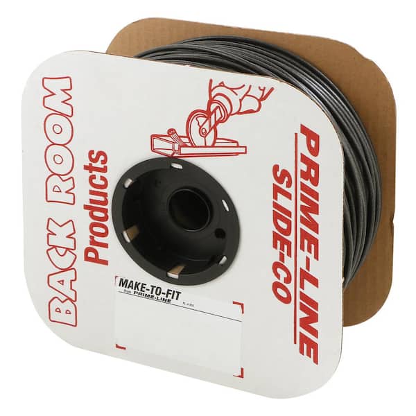 Prime-Line 0.120 in. Foam Black 500 ft. Screen Retainer Spline
