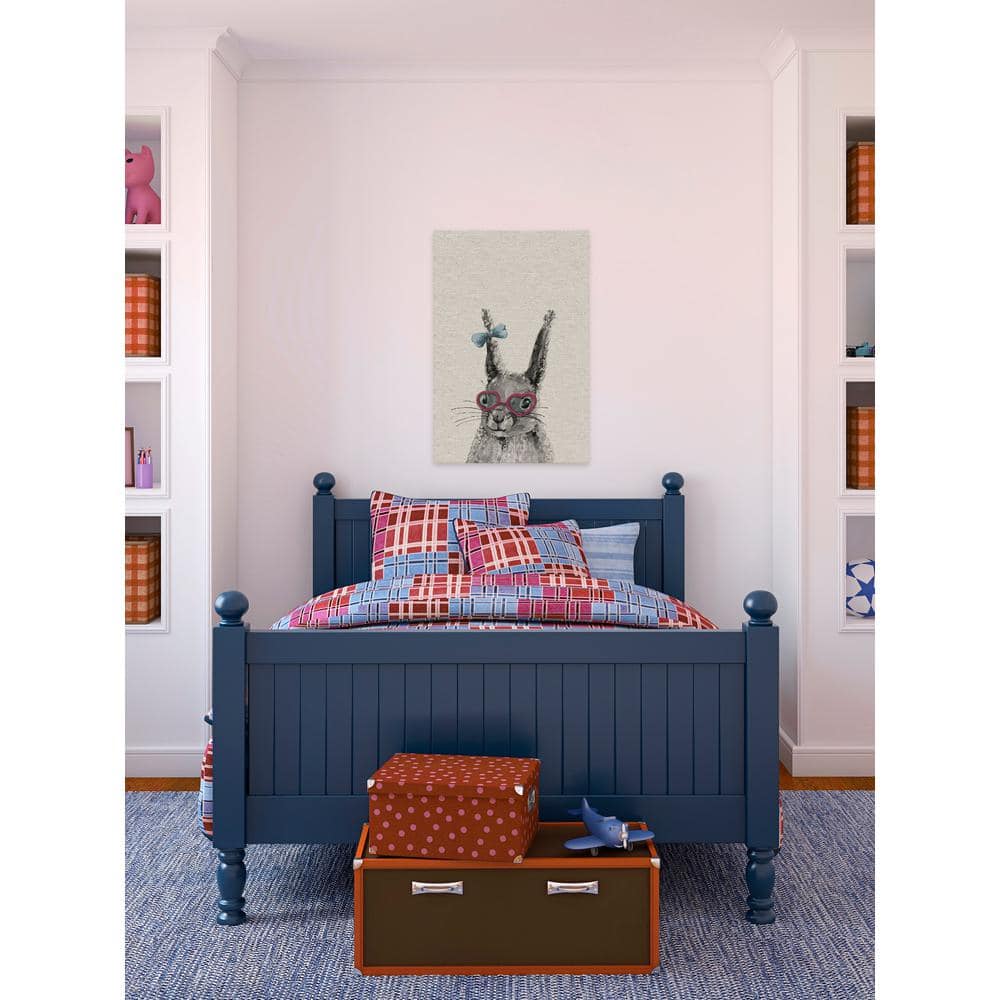 36 in. H x 24 in. W Keep in Touch by Marmont Hill Canvas Wall Art