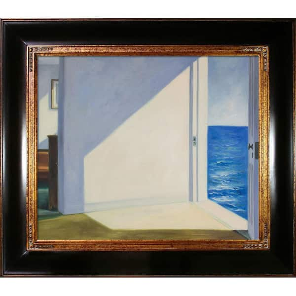 LA PASTICHE Rooms by The Sea by Edward Hopper Opulent Framed Abstract ...