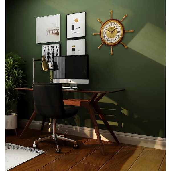 Chevrolet Round Wall Clock Garage Home Room Office Decor! 