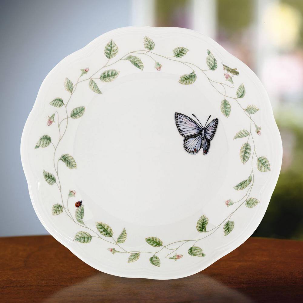 Butterfly Meadow Porcelain Round Pasta Bowl