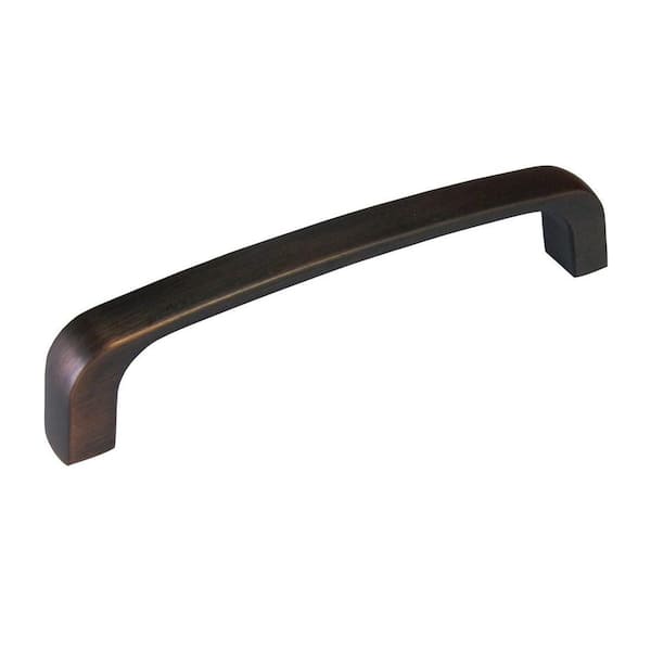 Richelieu Hardware Woburn Collection 3 3/4 in. (96 mm) Brushed Oil-Rubbed Bronze Modern Cabinet Bar Pull