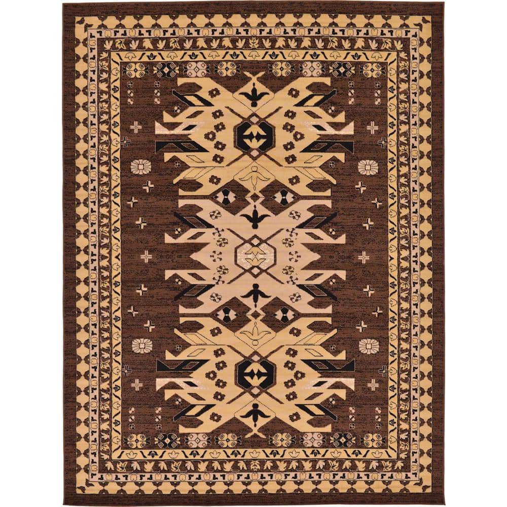 Taftan Oasis Brown 9' 0 x 12' 0 Area Rug price history on PriceWatchPro