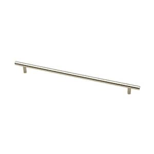 Solid Bar 12-5/8 in. (320 mm) Modern Cabinet Drawer Pull in Stainless Steel