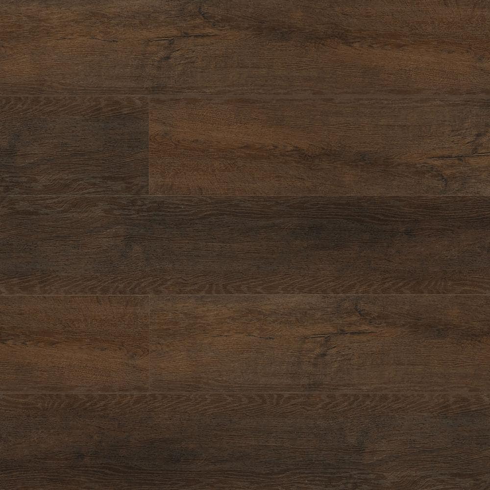 Take Home Sample - 7 in. x 7 in. Sienna Elmhurst Brown Oak Waterproof Lamin