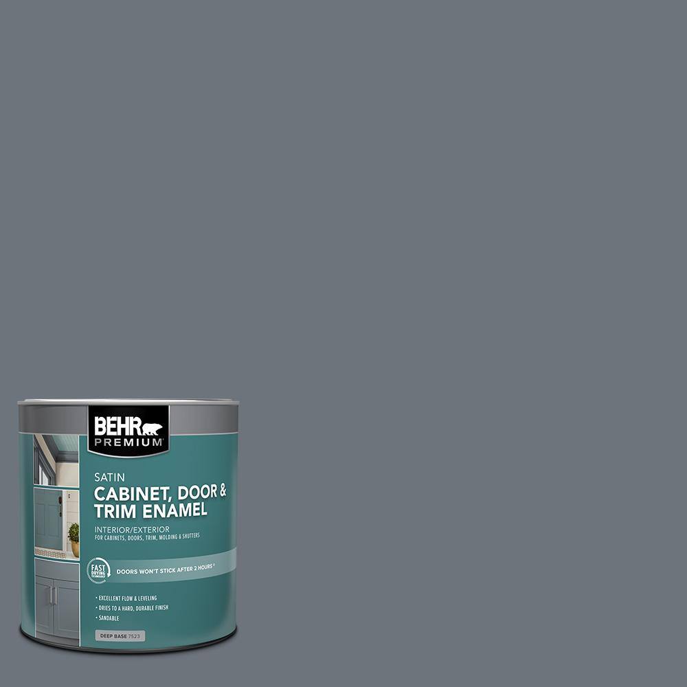 1 qt. #750F-5 Silver Hill Satin Enamel Interior/Exterior Cabinet, Door & Trim Paint price history on PriceWatchPro