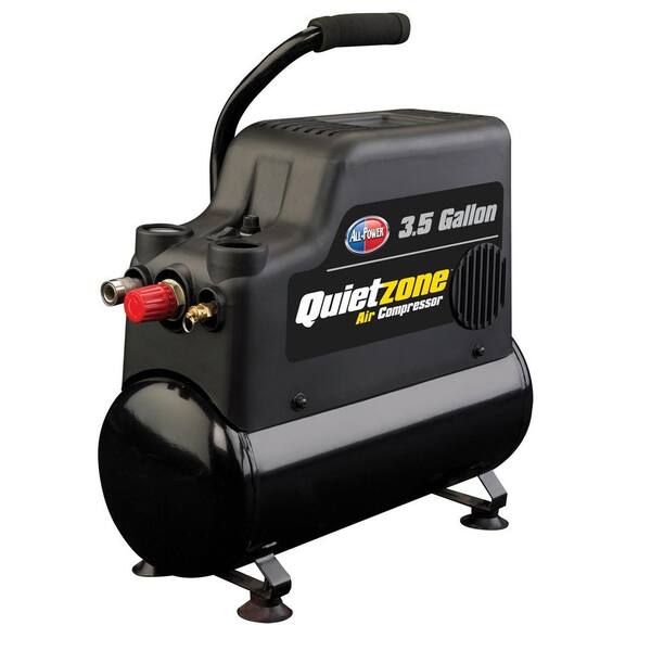 Unbranded All Power 3.5-Gal. Electric Portable Quietzone Air Compressor-DISCONTINUED