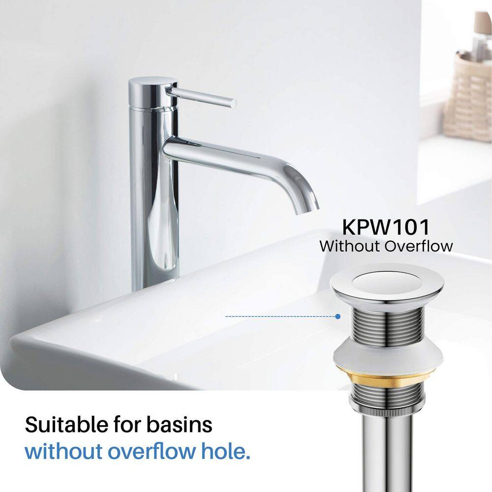 Chrome High Arc Single Handle Vessel Sink Faucet