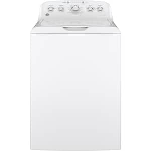 GE4.5 cu. ft. High-Efficiency White Top Load Washer with Agitator