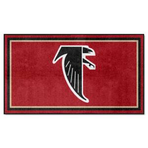 Red 3 ft. x 5 ft. Atlanta Falcons Vintage Area Rug