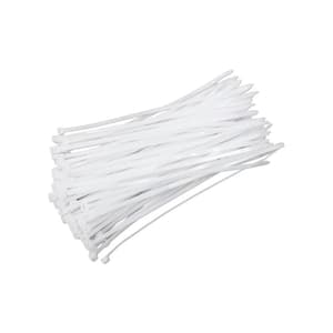 film style wizard 材料のみ 30% 2m 4XEM 4XEM 500-Pack 8 in. White Cable Ties (3 mm Width) – Medium