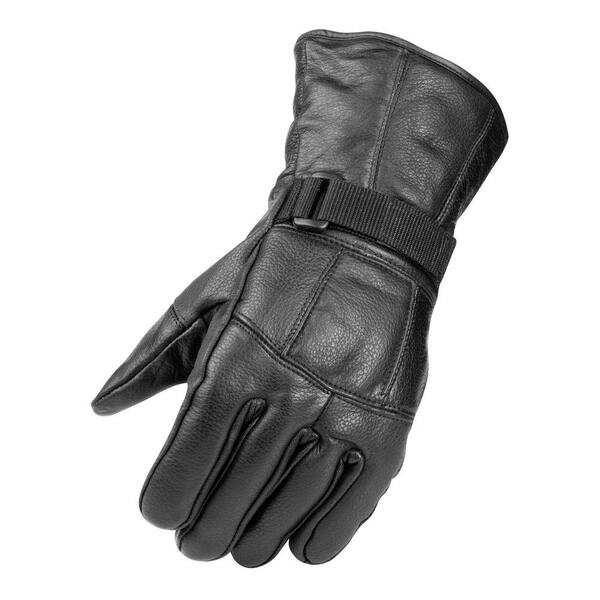 Raider All Season Leather Large Black Glove