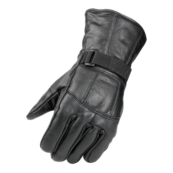 Raider All Season Leather Medium Black Glove