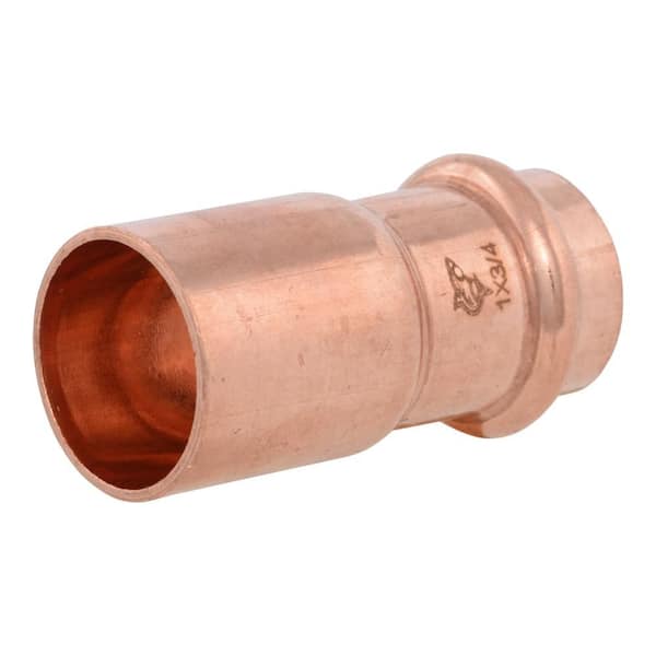 1 in. FTG x 1/2 in. Fitting Copper Press Reducing Coupling (5-Pack)